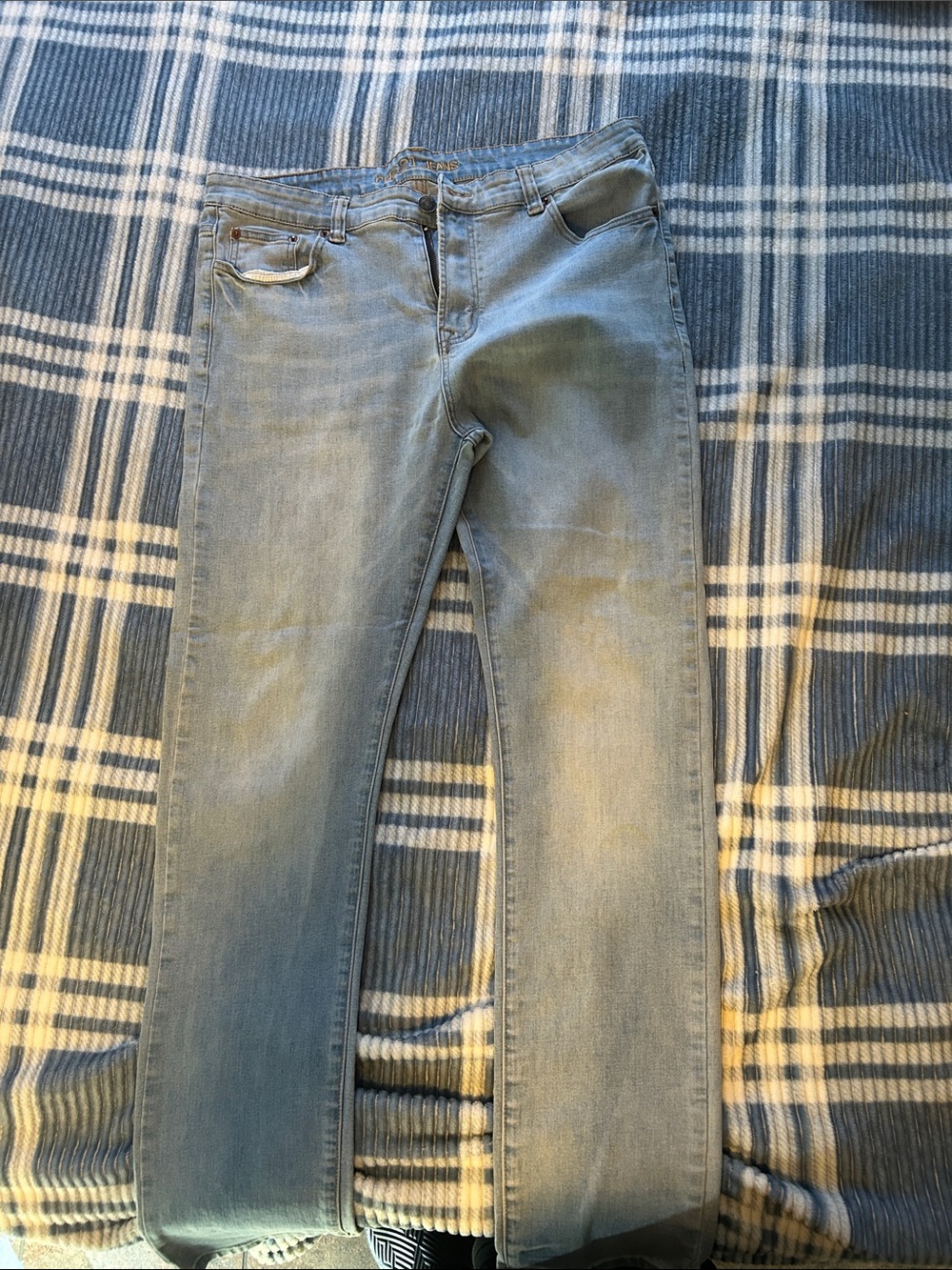 Rue21 Light Blue Men's Straight Leg Jeans